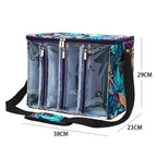 Large Capacity Craft Storage Shoulder Bag – Sewing, Knitting, Crochet & Yarn Organizer