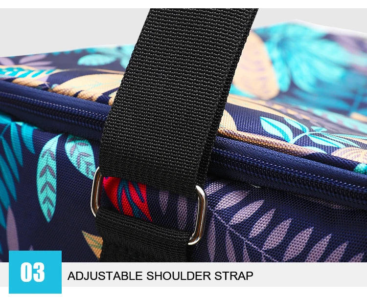 Large Capacity Craft Storage Shoulder Bag – Sewing, Knitting, Crochet & Yarn Organizer
