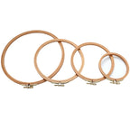 Beechwood Embroidery Hoop – 3–12 in Sizes