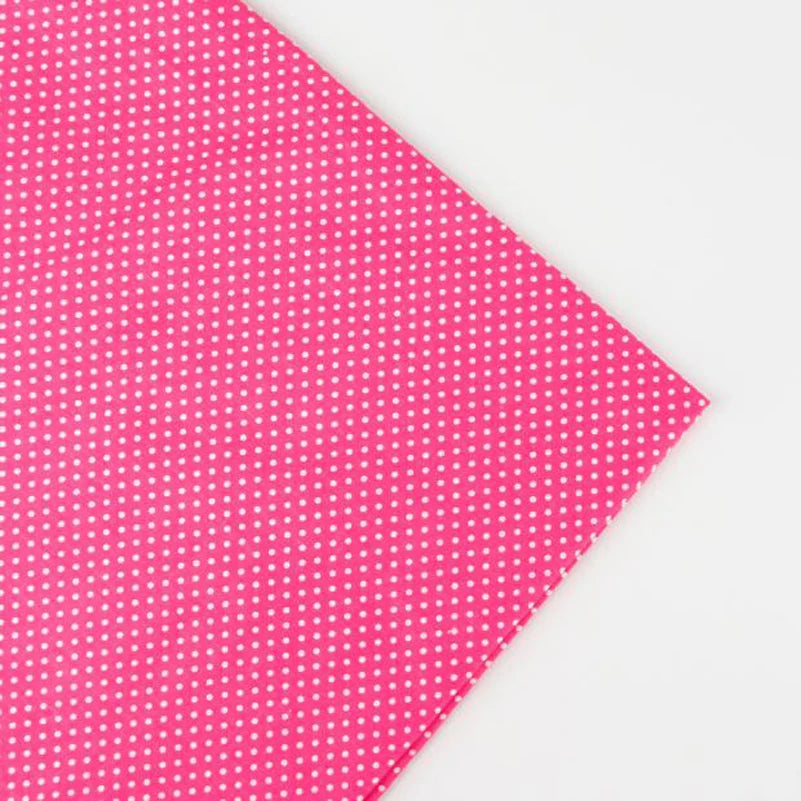 Polka Dot & Stripe Printed Cotton Fabric – 100% Cotton, 150 cm Wide