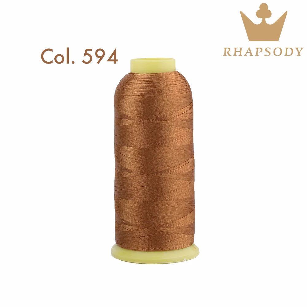 40WT Polyester Embroidery Thread – 5000 Meters per Spool | 128 Colors for Machine & Hand Embroidery