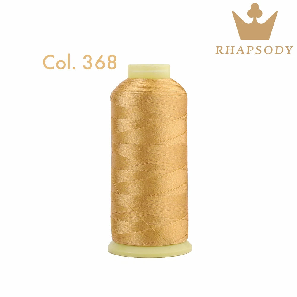 40WT Polyester Embroidery Thread – 5000 Meters per Spool | 128 Colors for Machine & Hand Embroidery
