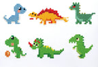 Kits de pintura de diamantes 5D para niños, pegatinas de animales con diamantes DIY, arte de diamantes digital hecho a mano, mosaico de manualidades