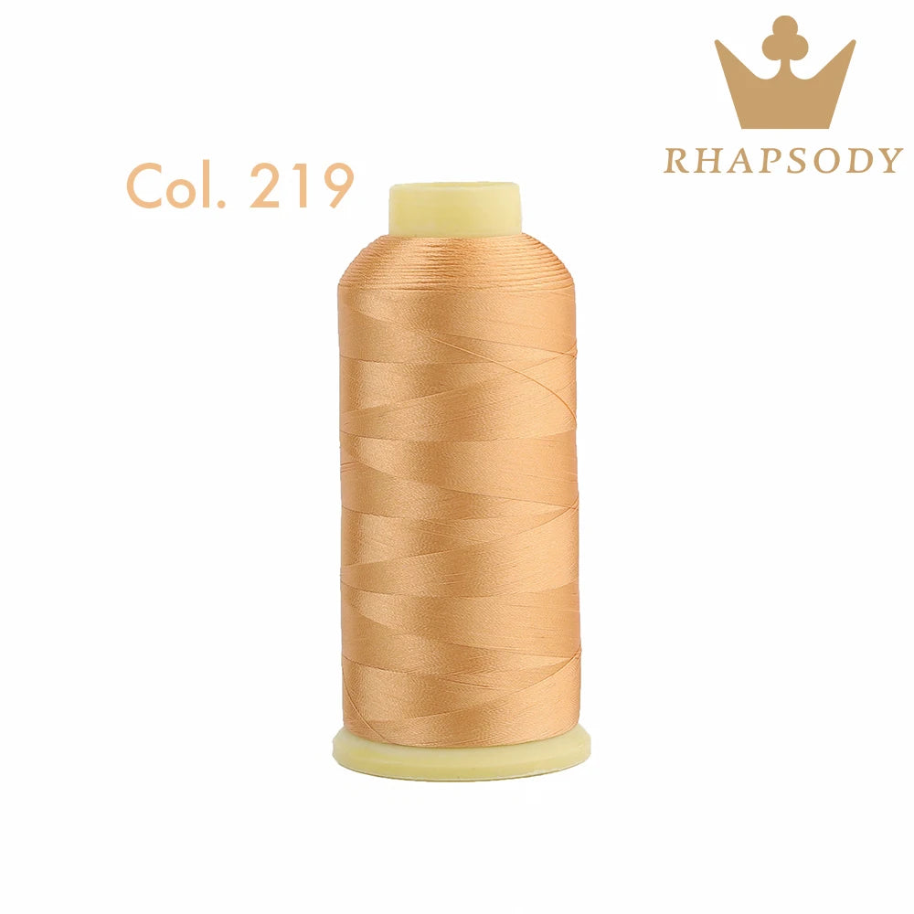 40WT Polyester Embroidery Thread – 5000 Meters per Spool | 128 Colors for Machine & Hand Embroidery