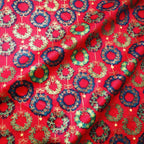 Christmas Twill Cotton Fabric – Santa, Trees & Holiday Prints, 0.5m x 1.6m