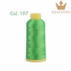 40WT Polyester Embroidery Thread – 5000 Meters per Spool | 128 Colors for Machine & Hand Embroidery