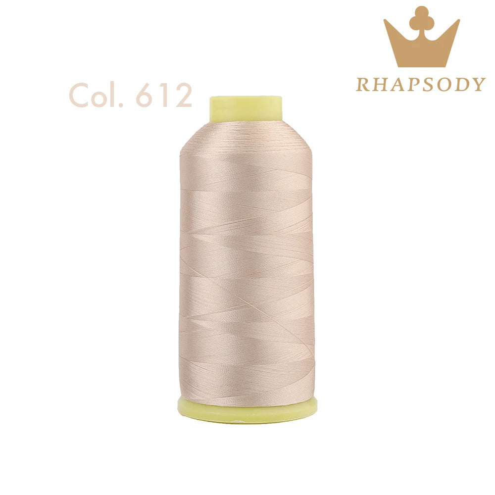 40WT Polyester Embroidery Thread – 5000 Meters per Spool | 128 Colors for Machine & Hand Embroidery