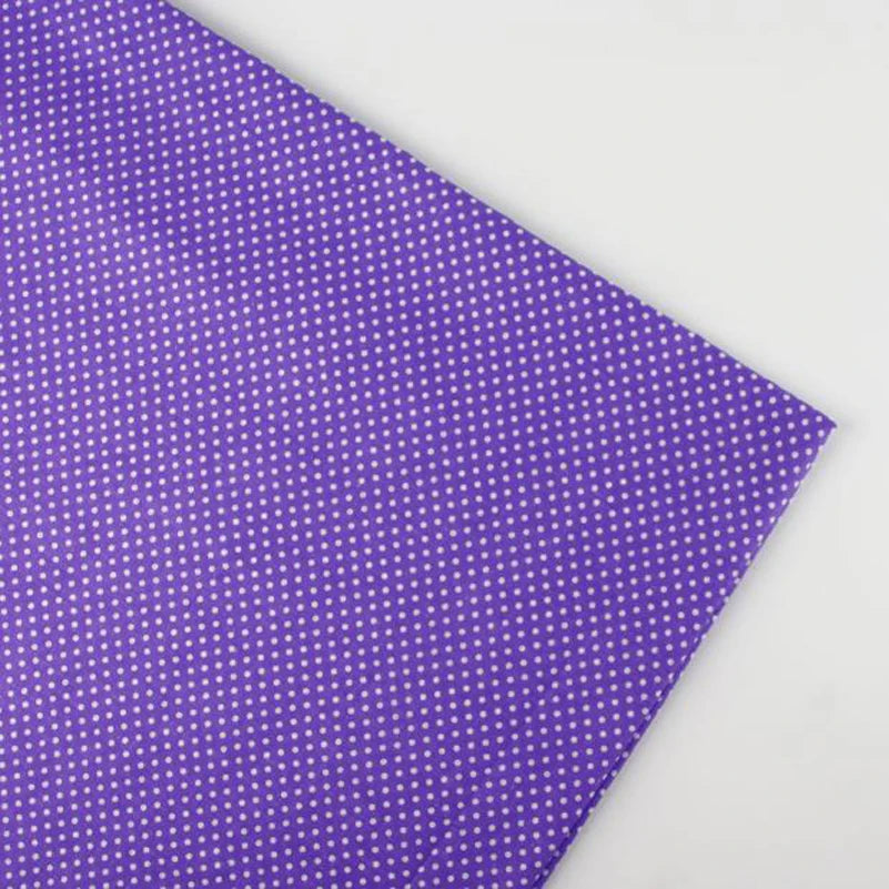100% Cotton Polka Dot & Vertical Stripe Print Fabric | 150cm Wide | Sold by the Half Meter