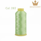 40WT Polyester Embroidery Thread – 5000 Meters per Spool | 128 Colors for Machine & Hand Embroidery