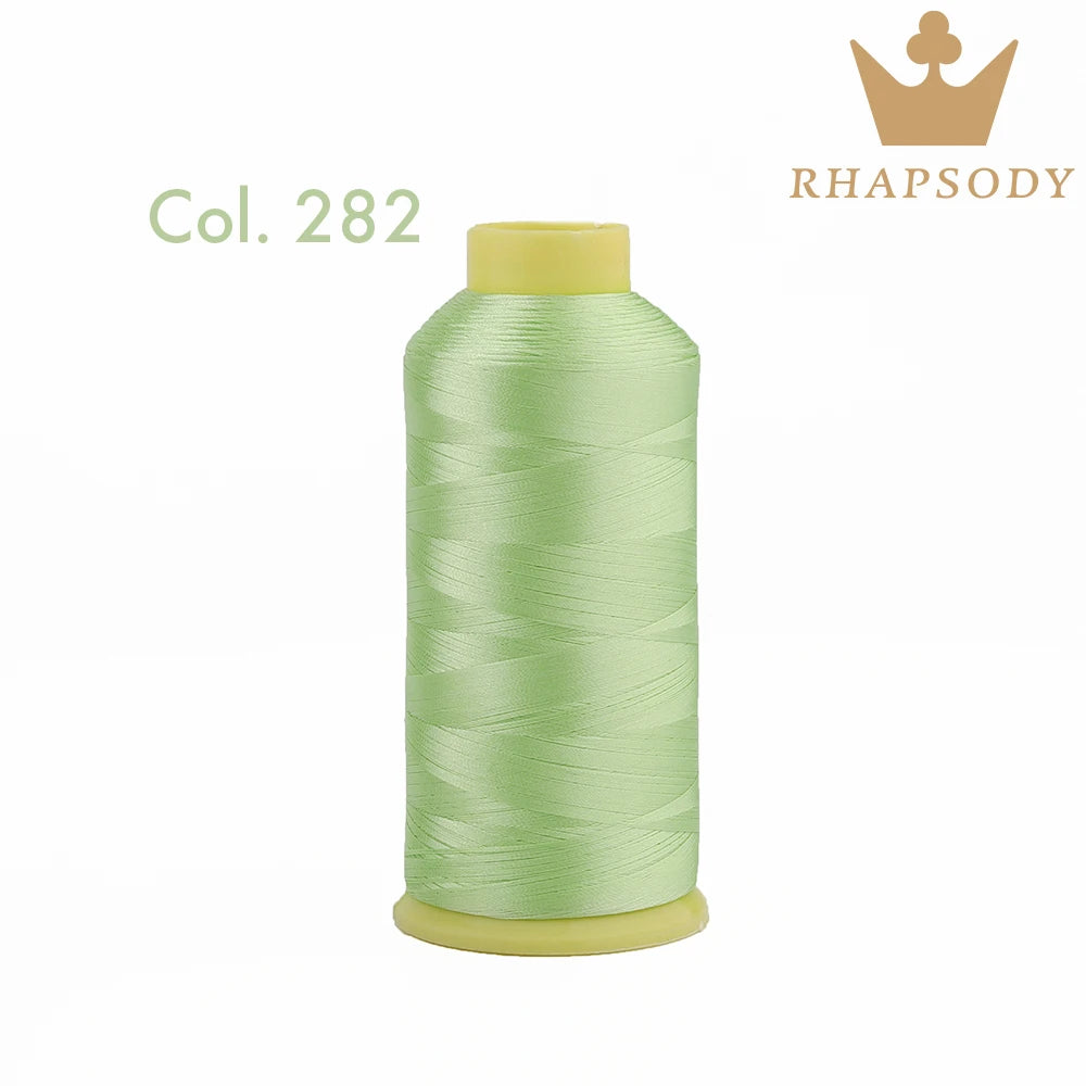 40WT Polyester Embroidery Thread – 5000 Meters per Spool | 128 Colors for Machine & Hand Embroidery