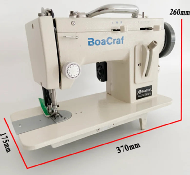 BateRpak 106-RP Heavy Duty Sewing Machine – 150W, Fur, Leather & Thick Fabric, 220V/110V