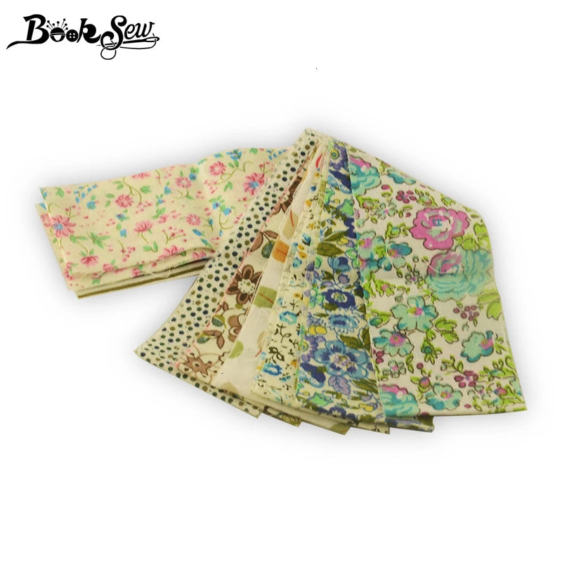Floral Print Jelly Roll Strips - 5x50cm 100% Cotton Patchwork Fabric Bundle