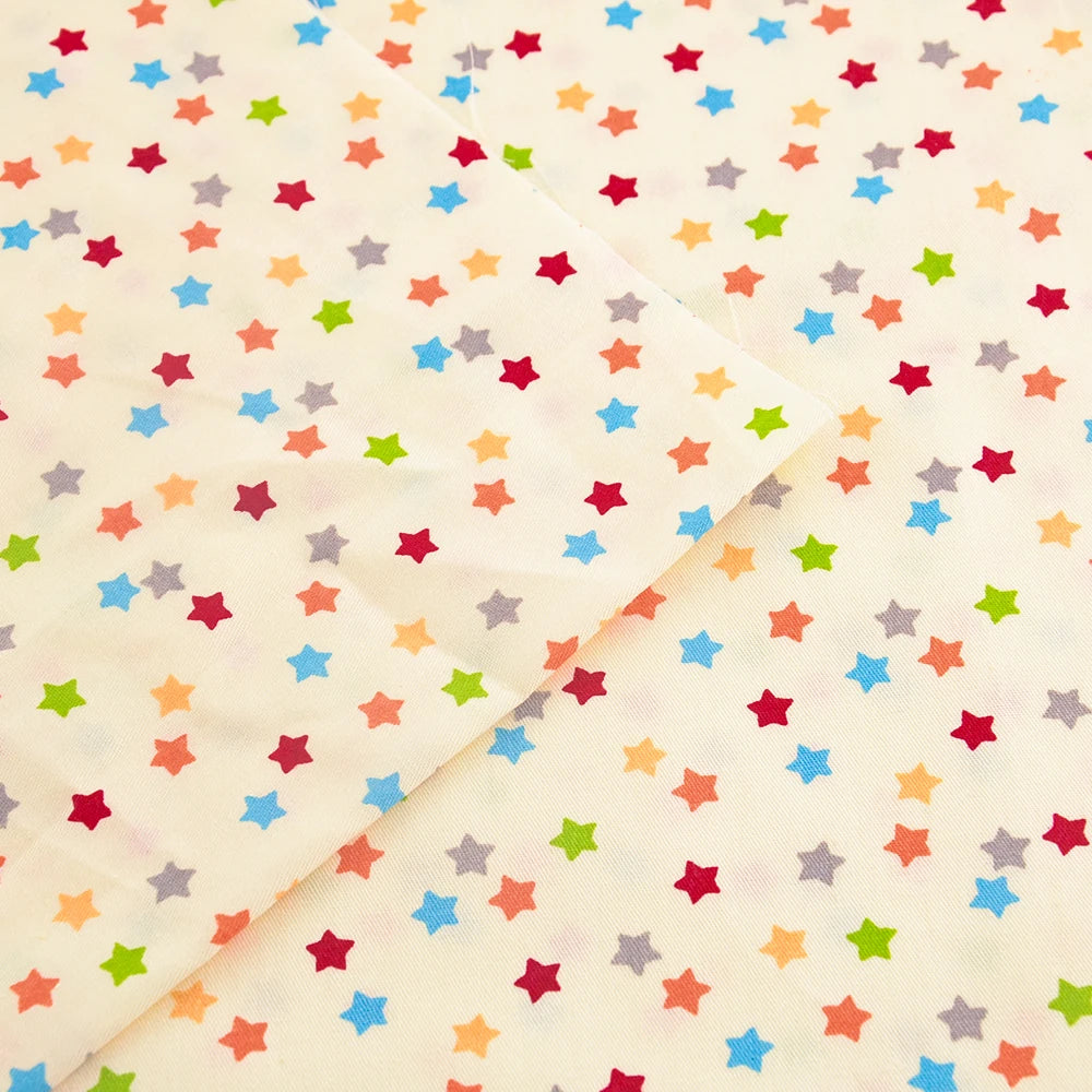 Floral Cotton Fabric - 25x45cm 100% Cotton Patchwork Fabric