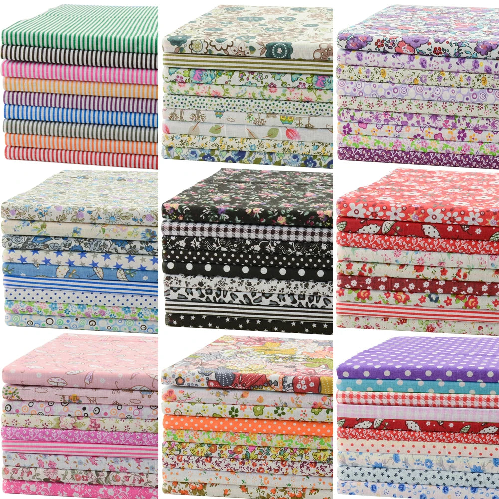 Quilting Fat Quarter Bundle – 100% Cotton Patchwork Fabric