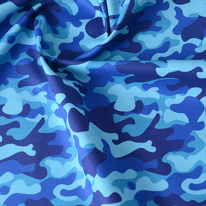 Camouflage Cotton Fabric | Digital Print | 145cm Wide | Sold by the Half Meter