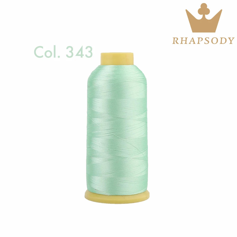 40WT Polyester Embroidery Thread – 5000 Meters per Spool | 128 Colors for Machine & Hand Embroidery