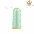 40WT Polyester Embroidery Thread – 5000 Meters per Spool | 128 Colors for Machine & Hand Embroidery