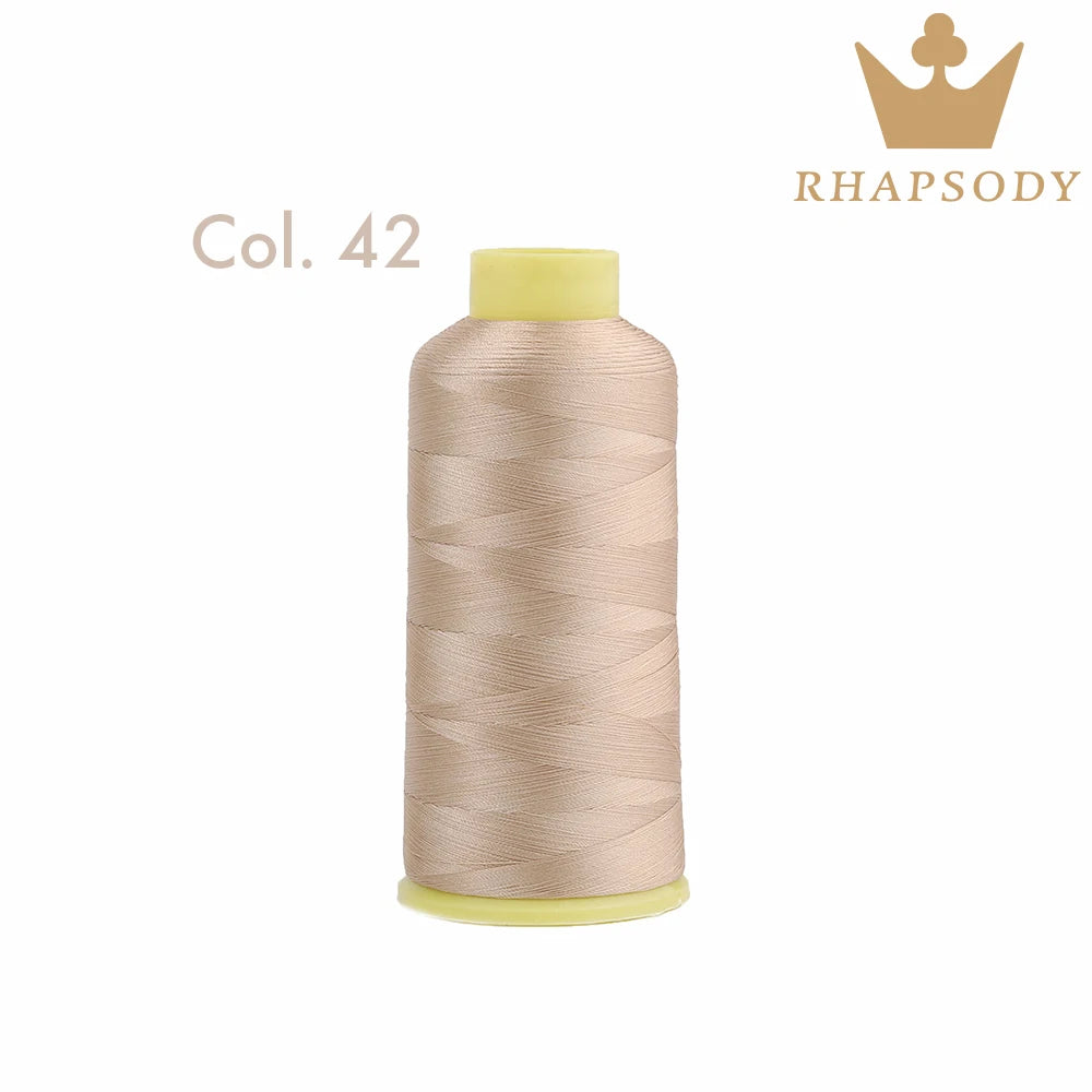 40WT Polyester Embroidery Thread – 5000 Meters per Spool | 128 Colors for Machine & Hand Embroidery