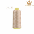 40WT Polyester Embroidery Thread – 5000 Meters per Spool | 128 Colors for Machine & Hand Embroidery