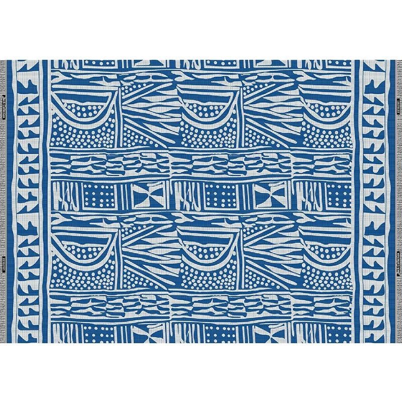 African Ankara Wax Print Fabric – 100% Polyester, 6 Yards (110cm Wide) – Floral Batik for Dresses & Banquet Wear
