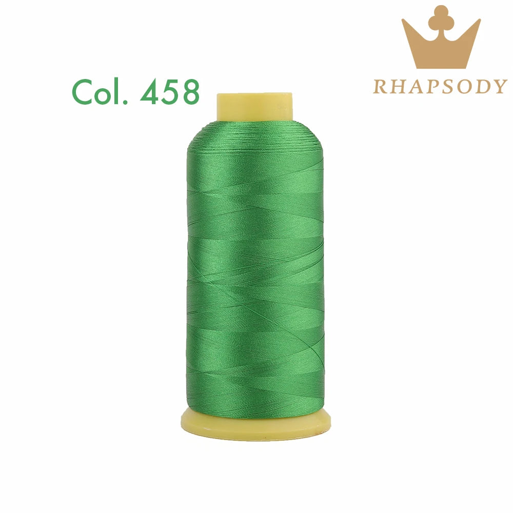 40WT Polyester Embroidery Thread – 5000 Meters per Spool | 128 Colors for Machine & Hand Embroidery