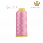 40WT Polyester Embroidery Thread – 5000 Meters per Spool | 128 Colors for Machine & Hand Embroidery
