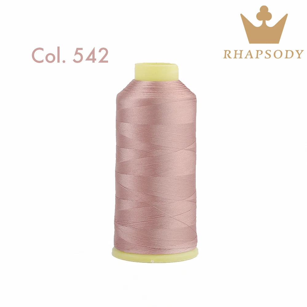 40WT Polyester Embroidery Thread – 5000 Meters per Spool | 128 Colors for Machine & Hand Embroidery