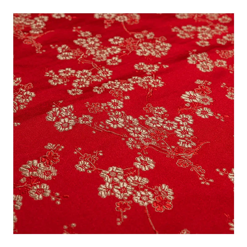 Brocade Jacquard Fabric by the Meter | Patterned Sewing & Quilting Cloth