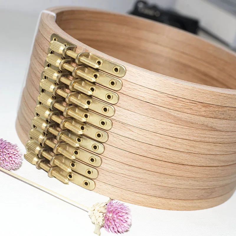 Beechwood Embroidery Hoop – 3–12 in Sizes