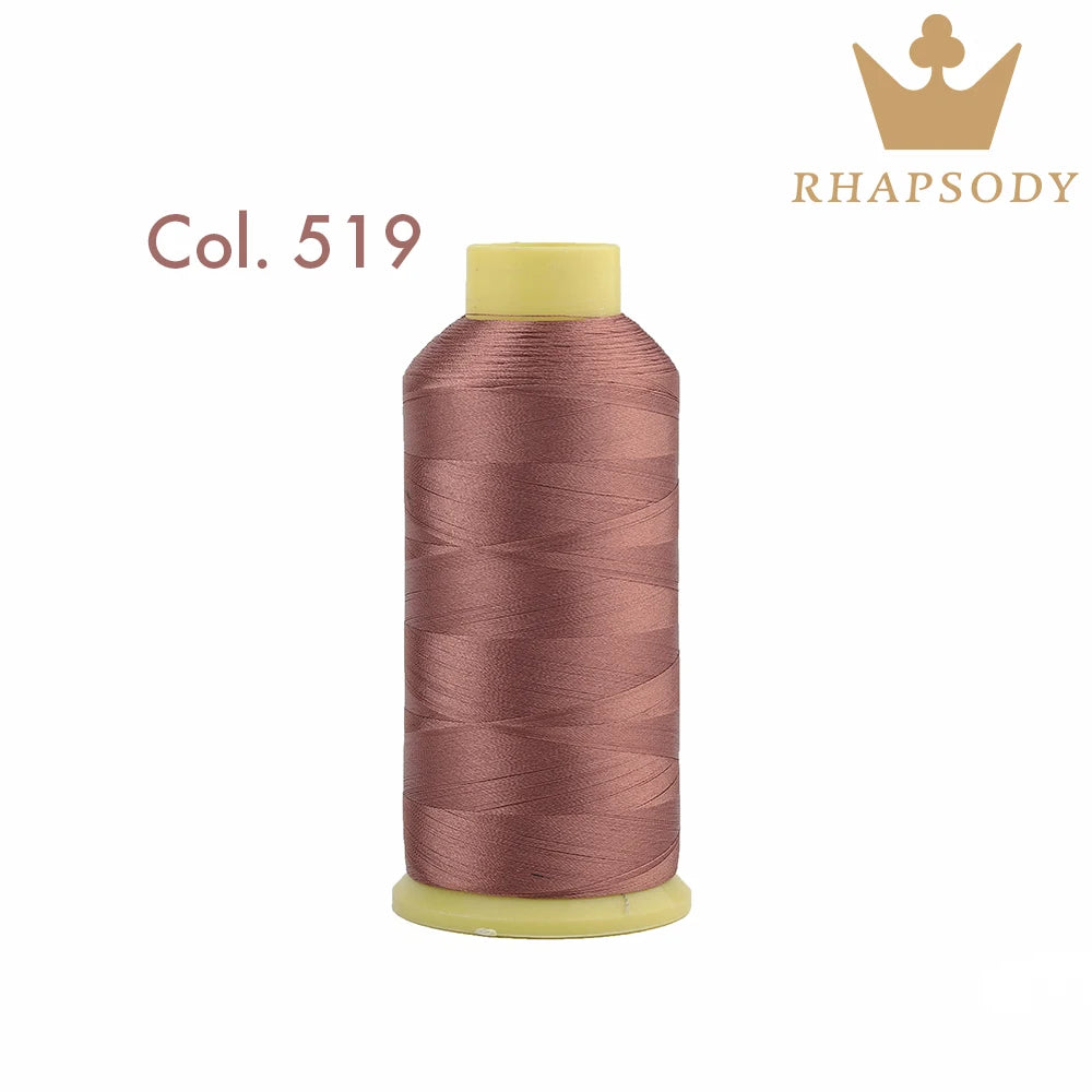 40WT Polyester Embroidery Thread – 5000 Meters per Spool | 128 Colors for Machine & Hand Embroidery
