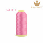 40WT Polyester Embroidery Thread – 5000 Meters per Spool | 128 Colors for Machine & Hand Embroidery