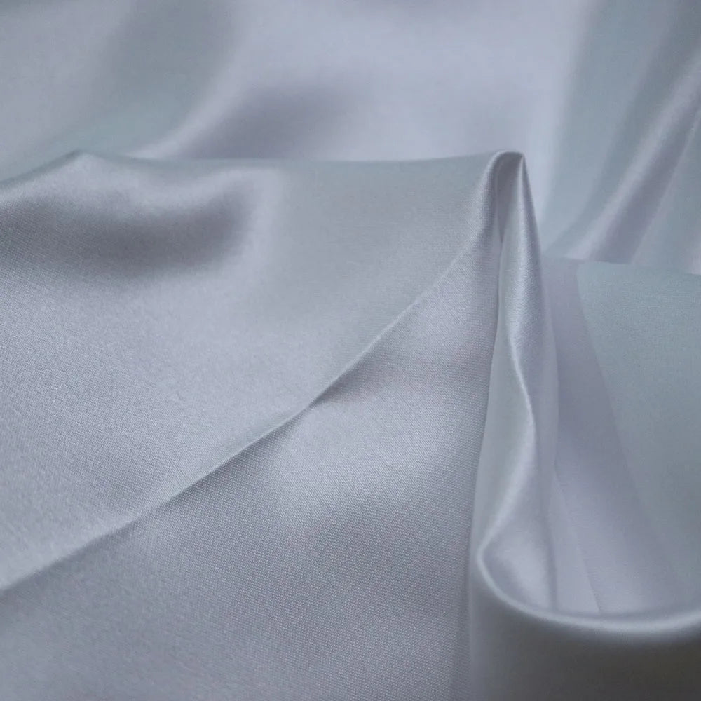 Satin Lace Embroidered Fabric – Floral Sequin Design | 150 cm Wide | Wedding, Dress & Home Decor
