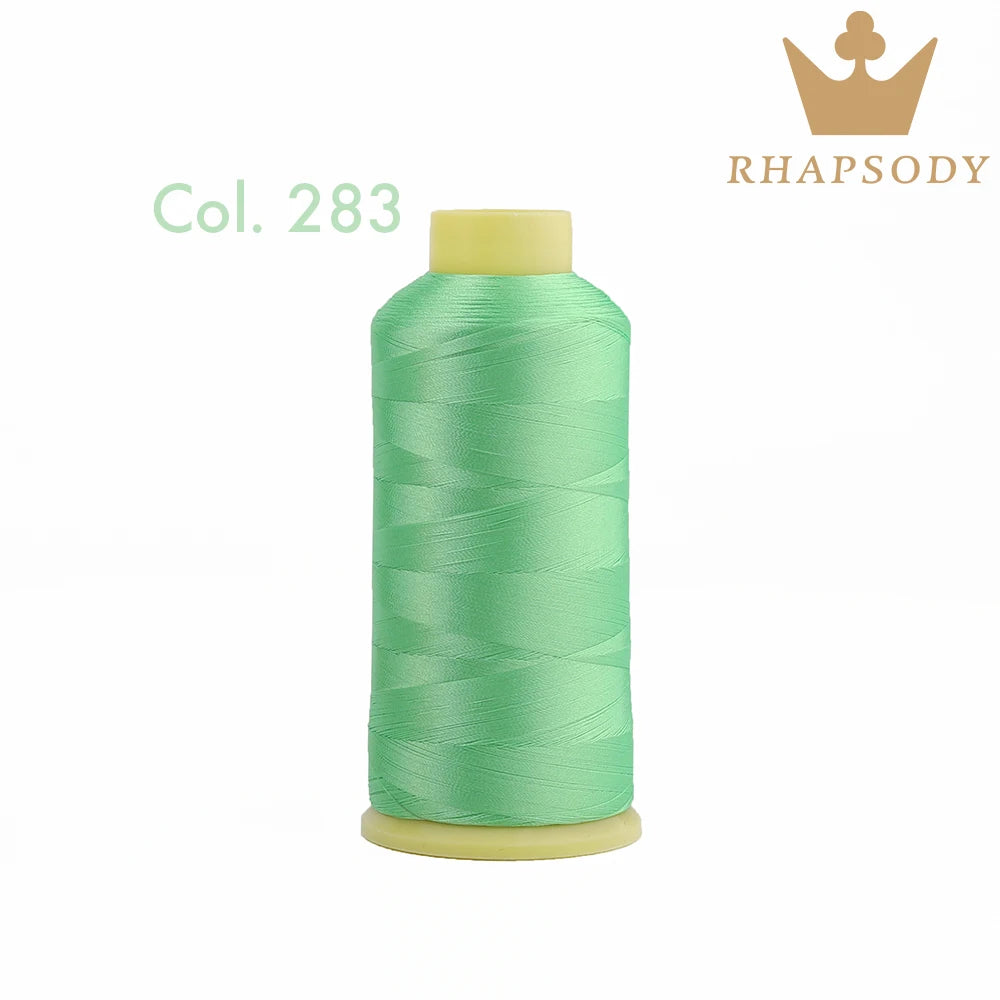 40WT Polyester Embroidery Thread – 5000 Meters per Spool | 128 Colors for Machine & Hand Embroidery