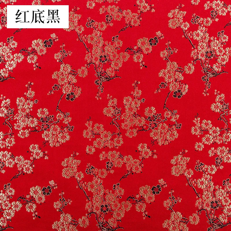 Brocade Jacquard Fabric by the Meter | Patterned Sewing & Quilting Cloth