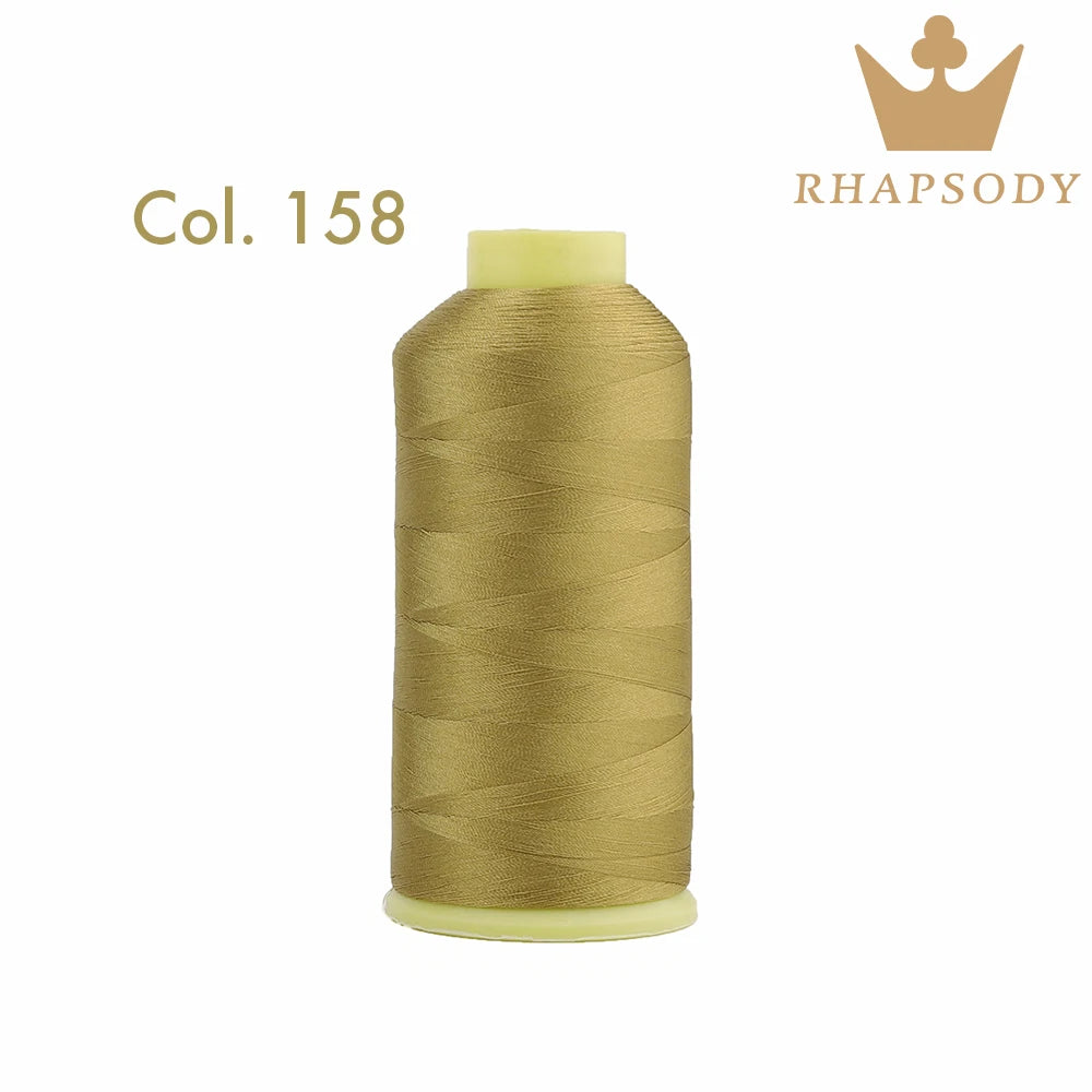 40WT Polyester Embroidery Thread – 5000 Meters per Spool | 128 Colors for Machine & Hand Embroidery