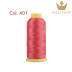 40WT Polyester Embroidery Thread – 5000 Meters per Spool | 128 Colors for Machine & Hand Embroidery