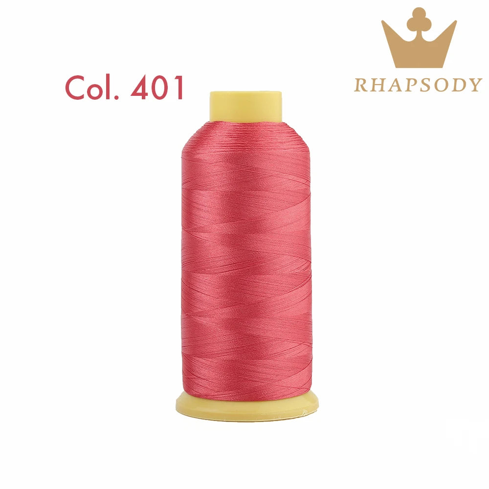 40WT Polyester Embroidery Thread – 5000 Meters per Spool | 128 Colors for Machine & Hand Embroidery