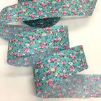 Floral Printed Fabric Ribbon – 10-Yard Roll