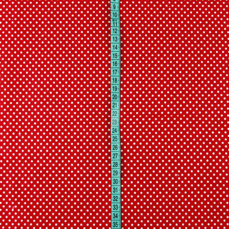 100% Cotton Polka Dot & Vertical Stripe Print Fabric | 150cm Wide | Sold by the Half Meter