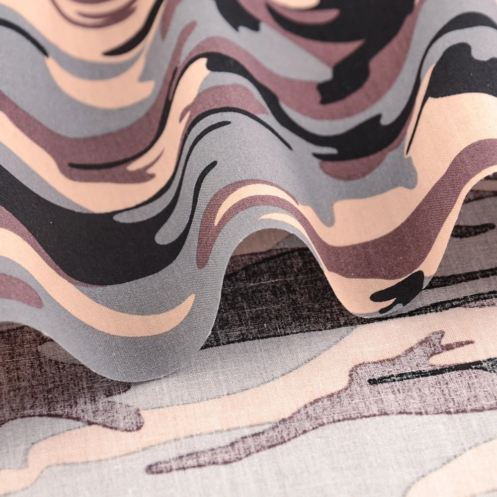 Camouflage Print 100% Cotton Poplin Quilting Fabric – 145cm Wide