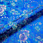Brocade Jacquard Satin Fabric – 50x75cm (20"x30") | 13 Colors