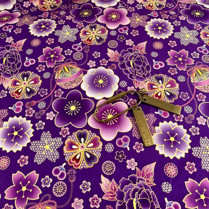 Fabric - 40 Precut Strips (6.35 X 49.78 cm) for Quilting And Sewing, 20 Floral Prints Assortment, 100% Material,