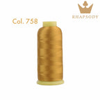 40WT Polyester Embroidery Thread – 5000 Meters per Spool | 128 Colors for Machine & Hand Embroidery