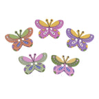 Botones de Madera Novedosos – Formas de Animales e Insectos | Botones Artesanales de 2 Agujeros para Coser y Scrapbooking