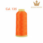 40WT Polyester Embroidery Thread – 5000 Meters per Spool | 128 Colors for Machine & Hand Embroidery