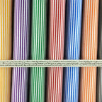 Cuadros de tela precortados – 100% algodón | Estampados florales, a cuadros y de rayas | Elige tu combinación de colores