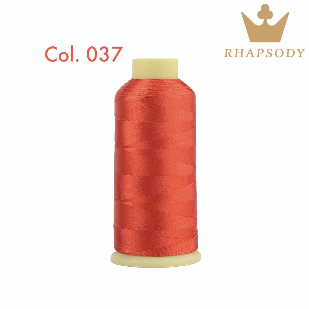 40WT Polyester Embroidery Thread – 5000 Meters per Spool | 128 Colors for Machine & Hand Embroidery