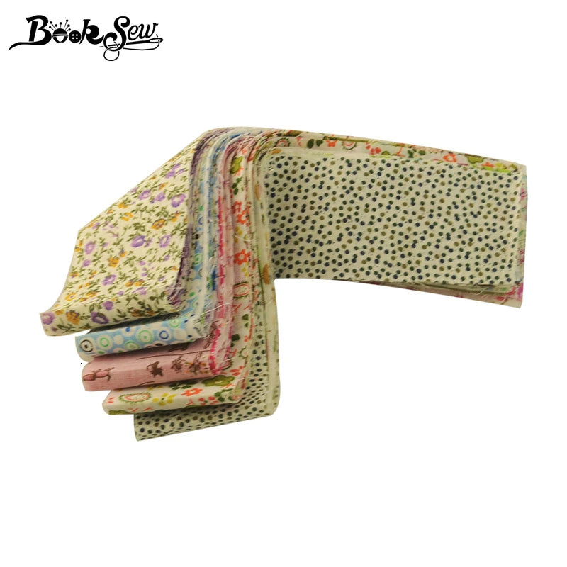 Floral Print Jelly Roll Strips - 5x50cm 100% Cotton Patchwork Fabric Bundle