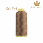 40WT Polyester Embroidery Thread – 5000 Meters per Spool | 128 Colors for Machine & Hand Embroidery