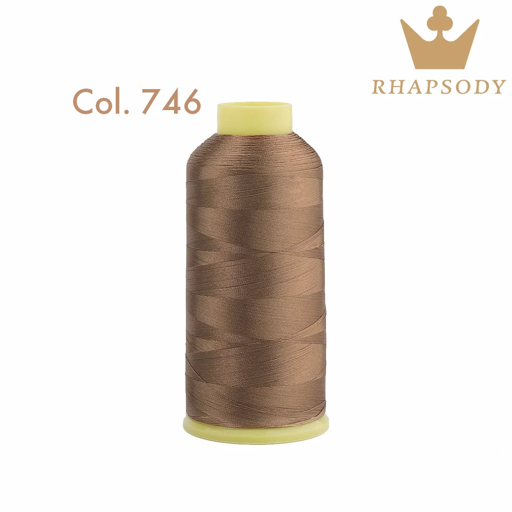 40WT Polyester Embroidery Thread – 5000 Meters per Spool | 128 Colors for Machine & Hand Embroidery